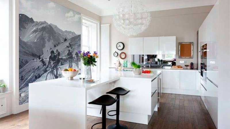 elementos para decorar la pared de tu cocina