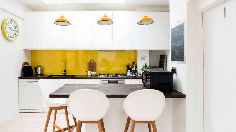 decoracion de la pared de tu cocina minimalista